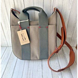 NWT ED Ellen DeGeneres Laurl Crossbody Handbag PARSLEY GREEN Purse New